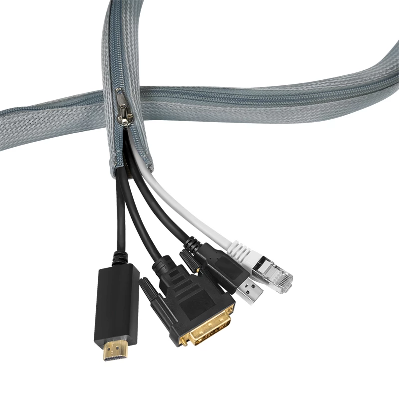 Osłona na kable LogiLink KAB0071 szara
