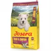 Sucha karma dla psa JOSERA Mini Junior Duck & Salmon 900 g — dla szczeniąt małych ras, białko 29%, tłuszcz 18%