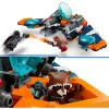 Klocki konstrukcyjne LEGO Marvel Super Heroes Statek kosmiczny Rocket 76278 — zestaw Rocket i Ronan