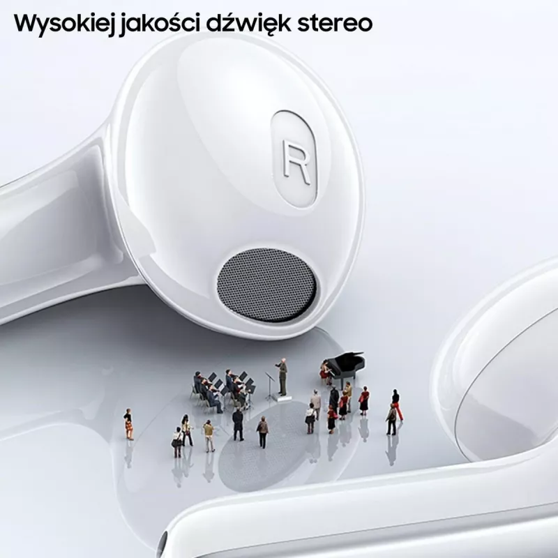 Słuchawki USAMS TWSXH Series Dual Mic Wireless Niebieskie/Niebieskie BHUXH03