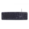 Gembird KBS-UO4-01 Klawiatura Mysz w zestawie Biurowa USB QWERTY US English Czarna