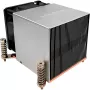 Inter-Tech K-650 Chłodzenie procesora 6 cm Aluminium - Czarny (88885510)