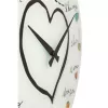 NeXtime zegar 8030 Loving You, Ø43 cm, ścienny, biały/wielokolorowy