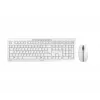 CHERRY Stream Desktop klawiatura Mysz w zestawie Biuro RF Wireless QWERTZ Niemiecki Biały
