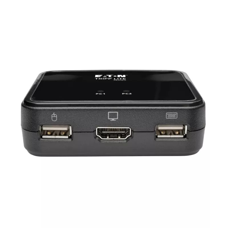 Eaton Tripp Lite series 2-Port USB/HD Cable KVM Switch with Audio/Video, Cables and USB Peripheral Sharing - KVM-/Audio-/USB-Switch - 2 x KVM/Audio/USB - 1 lokaler Benutzer - Desktop