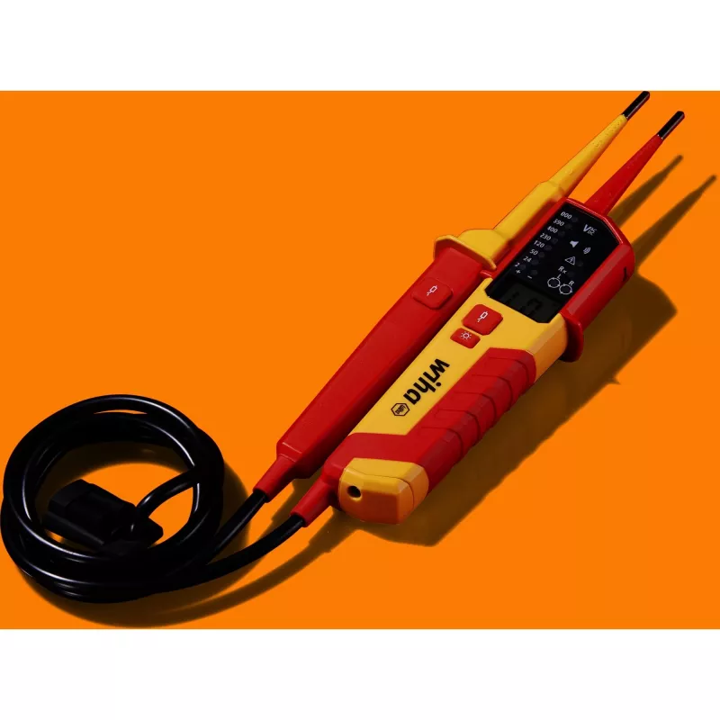 Tester napięcia i ciągłości Wiha 45216 12–1000 V AC, ręczny tester napięcia AC i ciągłości