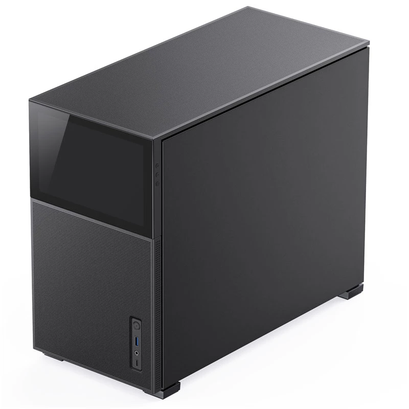 Jonsbo D31 MESH Screen Obudowa Micro-ATX, szkło hartowane - czarny