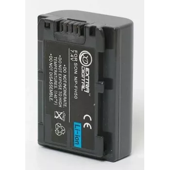 Bateria extra digital NP-FH50 7.2 V 1860 mAh do kompatybilnych aparatów i kamer