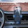 Uchwyt samochodowy usams ZJ063 na kokpit lub szybę przednią, regulowany kąt