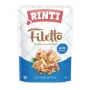 Mokra karma dla psów RINTI Filetto Filet z kurczaka z kaczką 100 g — pełnoporcjowy posiłek dla dorosłych psów, 14% białka, 82% wilgotności
