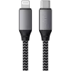Satechi ST-TCL10M kabel USB 0,25 m USB C USB C/Lightning czarno-szary