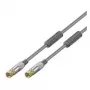Wentronic Home Theater HT 601-0500 - Kabel antenowy - Wtyk F - Wtyk F - 5 m (52542)