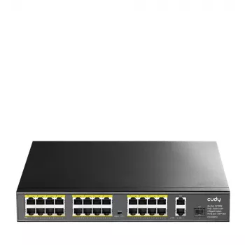 Przełącznik niezarządzalny Cudy FS1026PS1 24 porty Gigabit Ethernet PoE