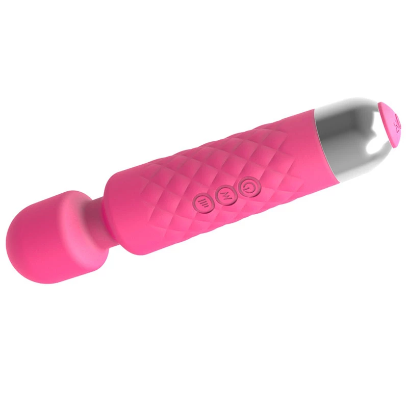 Masażer łechtaczkowy Erolab Wand-M MFN01r Rose Pink — kompaktowy masażer osobisty w stylu wand