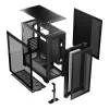 Obudowa komputerowa MODECOM VOLCANO EXPANSE S MIDI Czarna — szkło hartowane, USB-C, obsługa micro ATX, GPU do 430 mm