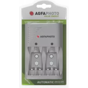 AgfaPhoto ACCUCharger Value Energy AA/AAA/9V 140-849959 - Bateria - 9V-Block