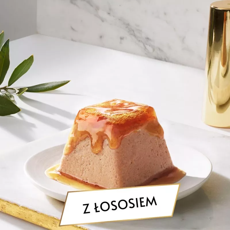 Mokra karma dla kota Purina Gourmet Revelations Łosoś saszetka 2 x 57 g, dorosłe koty, 81% wilgotność
