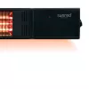 Grzejnik na podczerwień SUNRED RDS-15W-B Fortuna Wall 1500 W, czarny, IP55, montaż ścienny
