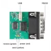 DeLOCK 90781 Konwerter szeregowy Repetytor Izolator USB 2.0 RS-232 Czarny Zielony