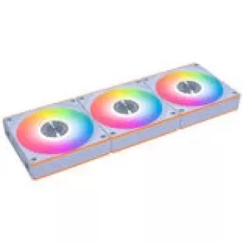 Wentylator obudowy Lian Li UNI FAN 12CL1W3W biały, bezprzewodowy, 120 mm — 120 mm, kompatybilny z hubem PWM, modułowy