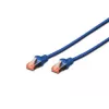 Patch cord Digitus CAT 6 S/FTP DK-1644-010/B 1m Niebieski