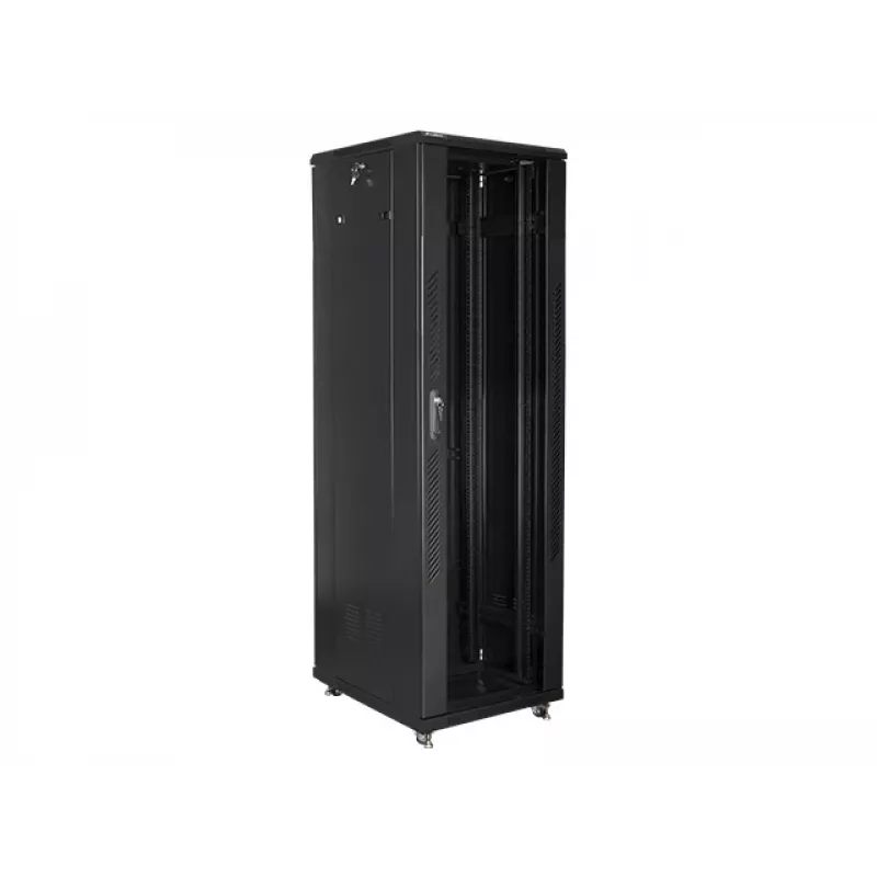 Lanberg FF01-6842-12B szafa rack 42U wolnostojąca czarna