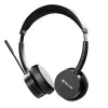 Zestaw słuchawkowy Tellur Voice Pro Wireless Call Center Headset Czarny TLL411007
