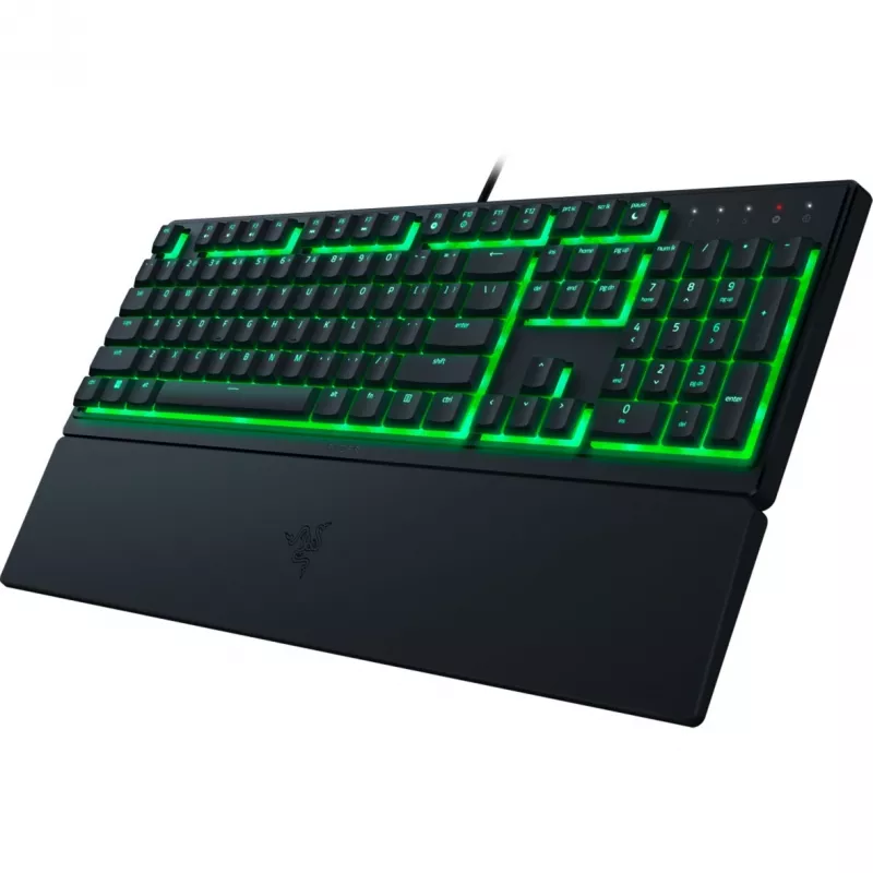 Razer Ornata V3 X klawiatura gamingowa USB QWERTZ niemiecka czarna RGB LED
