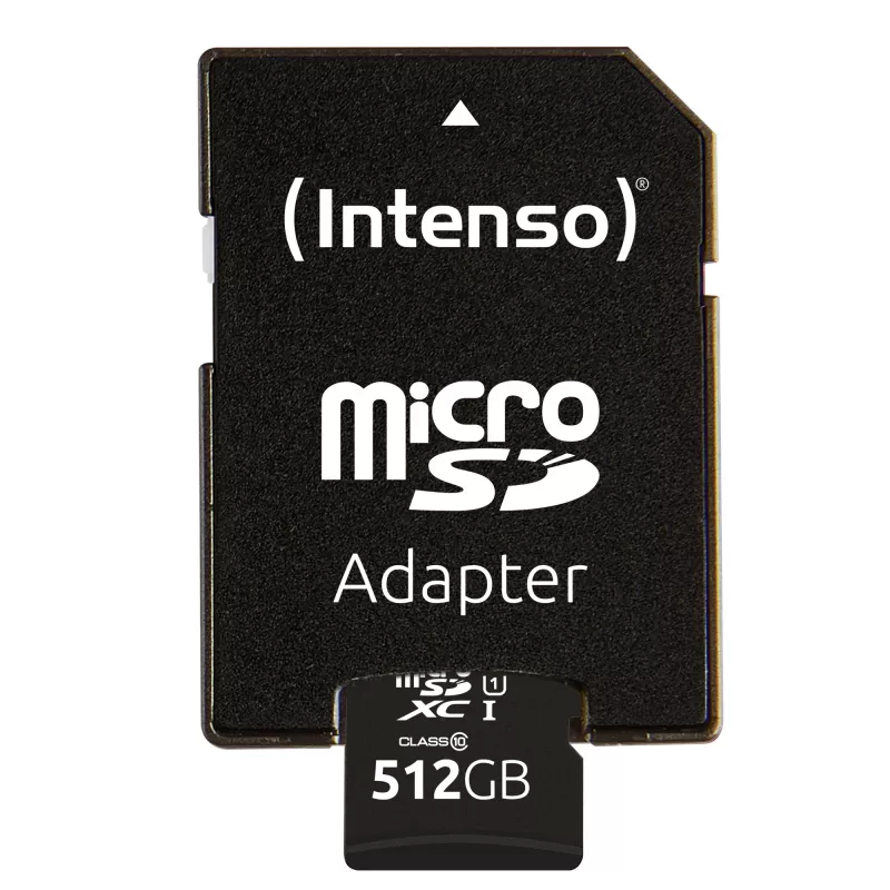 Pamięć Flash Intenso 512 GB UHS-I microSD CL10