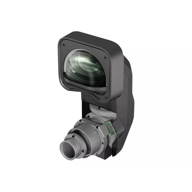 Obiektyw projekcyjny Epson ELPLX01S — stała ogniskowa 5,8 mm, stała przysłona 1,9 mm, kompatybilny z wybranymi projektorami Epson