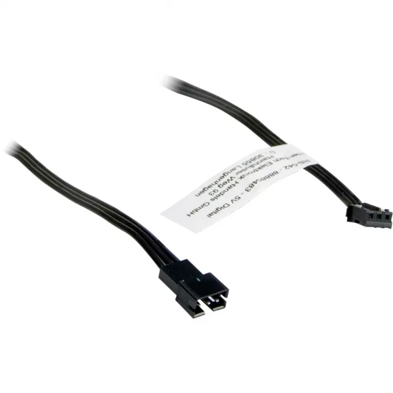 Zestaw oświetlenia obudowy komputera INTER-TECH RS-042 RGB — pasek LED RGB 1000 mm, szerokość 10 mm, czarny