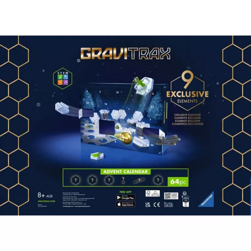 Kalendarz adwentowy Ravensburger GraviTrax Slopes