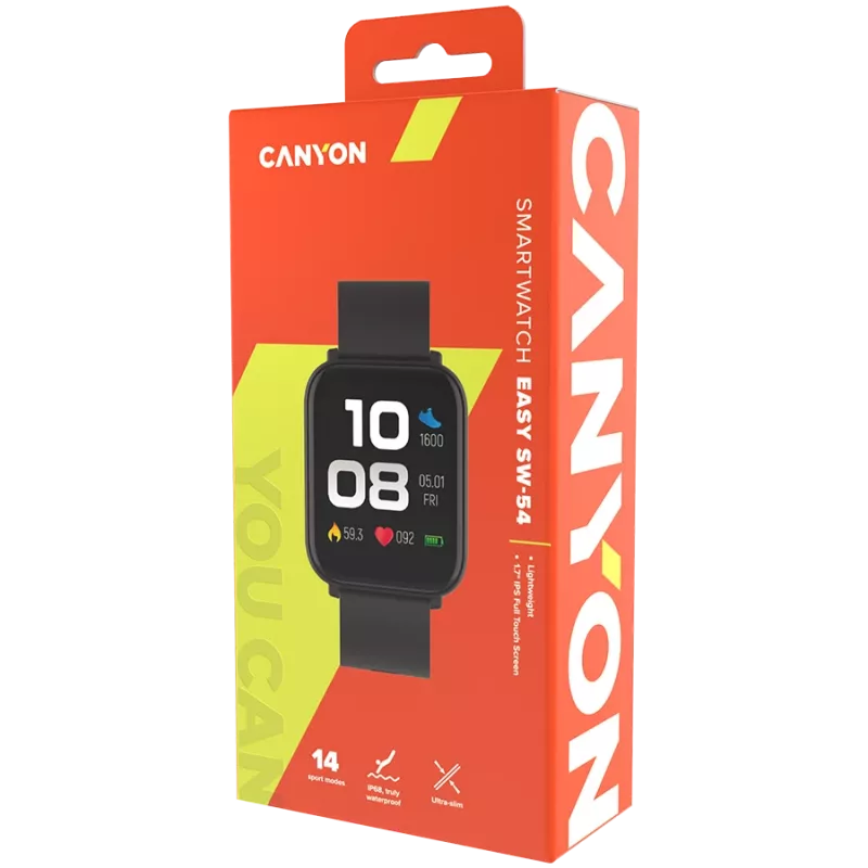 Smartwatch Canyon EASY SW-54 Czarny