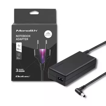 Qoltec 50090.90W zasilacz/przetwornica Wewnętrzny Czarny