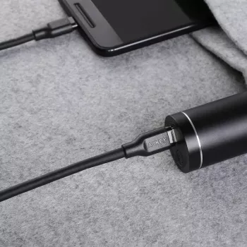 Kabel USB-C Aukey CB-CC1P 1 m, 60W PD, USB-C na USB-C