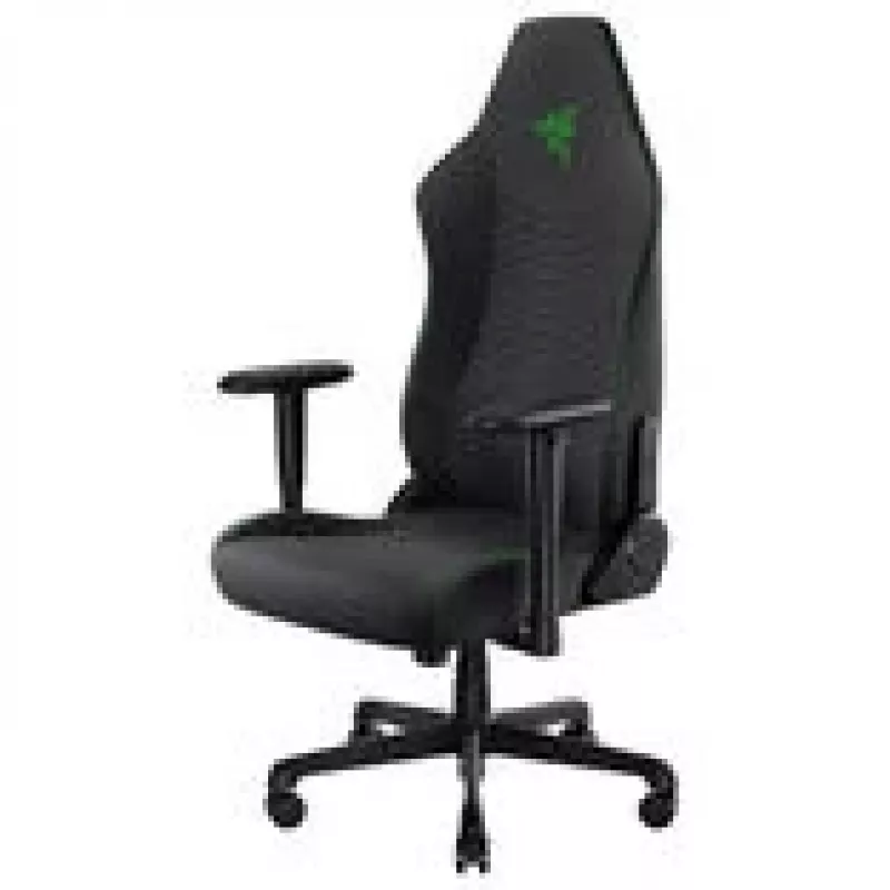 Fotel gamingowy Razer Iskur V2 X Fabric czarny — ergonomiczny design, podparcie lędźwiowe, obicie materiałowe