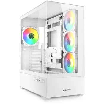 Obudowa PC Sharkoon AK6 RGB, ATX, biała