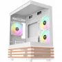 Obudowa PC Micro Tower THERMALTAKE View 170 WS ARGB Snow — Micro ATX, biała, 2x120 mm boczny, 1x120 mm tylny, zasilacz na dole, obsługuje dyski 2,5 cala/3,5 cala
