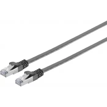 Kabel sieciowy ShiverPeaks 75511-SL0.25S CAT 7 U/FTP płaski 0,25 mm² przewód