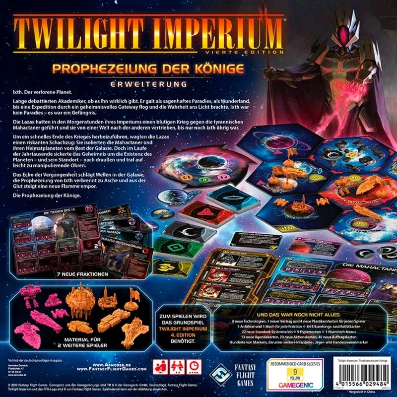 Twilight Imperium 4. Edycja - Prophecy of Kings, rozszerzenie do gry planszowej