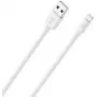 Kabel do telefonu komórkowego RealPower 385240 2m USB A Lightning Biały