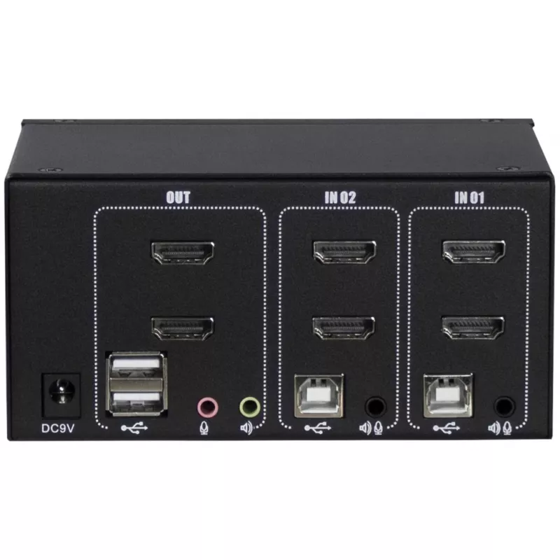 Przełącznik KVM Inter-Tech AS-22HA HDMI