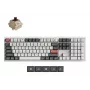 Mechaniczna klawiatura pełnowymiarowa Keychron Q6 Ultra 8K — USB, RF Wireless, Bluetooth, RGB, biała
