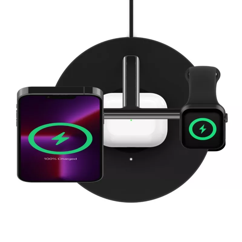 Headphones Belkin WIZ017vfBK Wireless Fast Charging Indoor Czarny