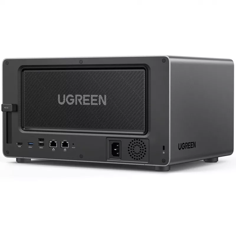 UGREEN NASync DXP8800 Plus 8-zatokowy NAS 0/8 SATA + 0/2 M.2 SSD, 2x 10GbE, 8GB RAM