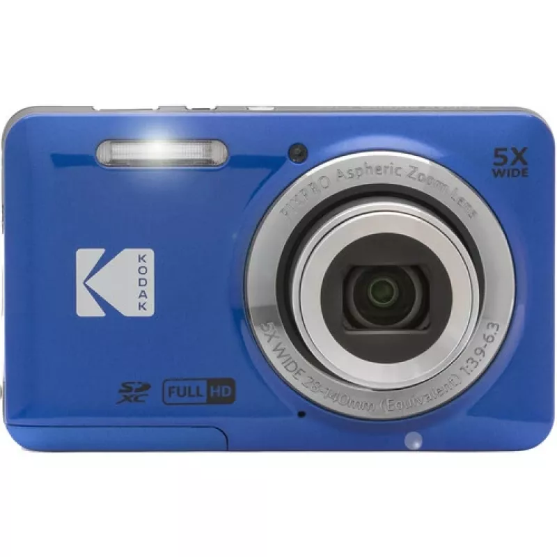 Kodak PIXPRO FZ55 1/2,3 Aparat kompaktowy 16 MP CMOS 4608 x 3456 pikseli Niebieski (FZ55BL)
