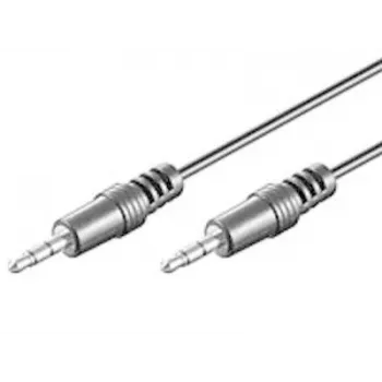 Kabel audio 3,5 mm męski do męskiego MediaRange MRCS140 1 m czarny