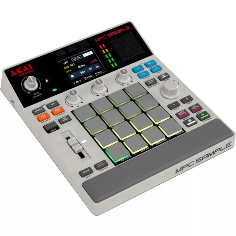 AKAI MPC SAMPLE - przenośny sampler/groovebox