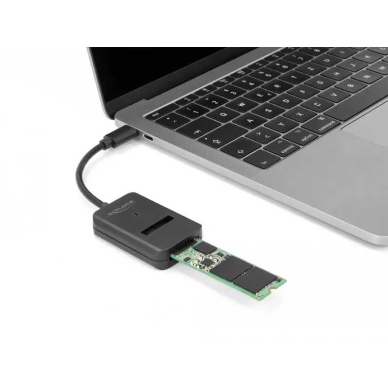 DeLOCK Combo Converter dla M.2 NVMe PCIe SATA SSD USB Type-C 10 Gbps