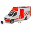 Bruder 1/16 Mercedes-Benz Sprinter Ambulans z Kierowcą